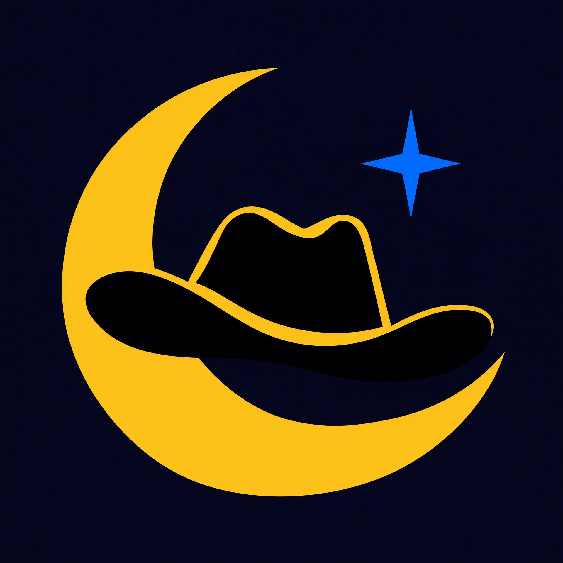 Leroy Powell crescent moon logo